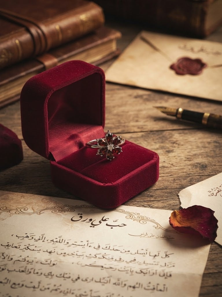 خاتم لين - حب على ورق