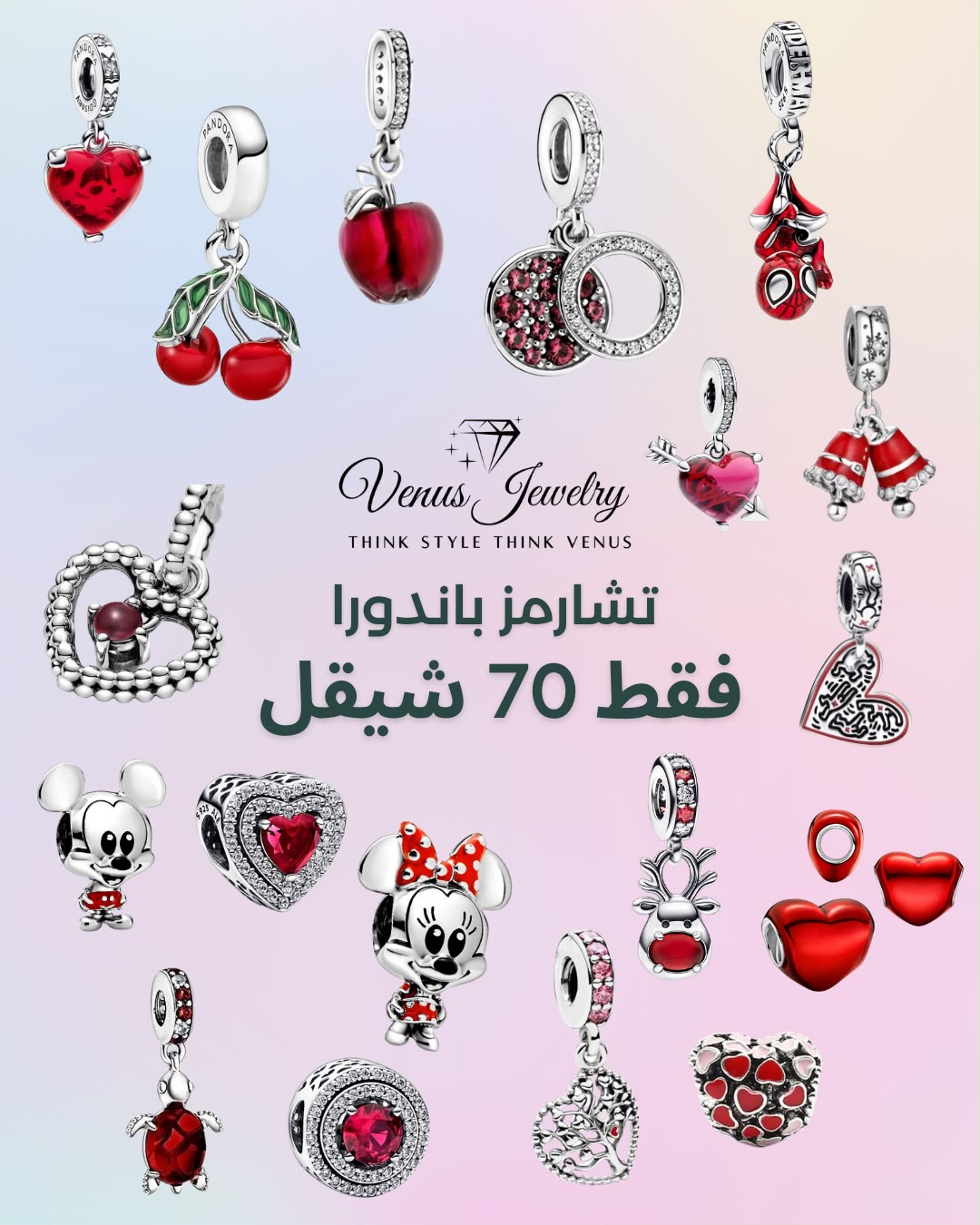 تشارمز فضة مميزة